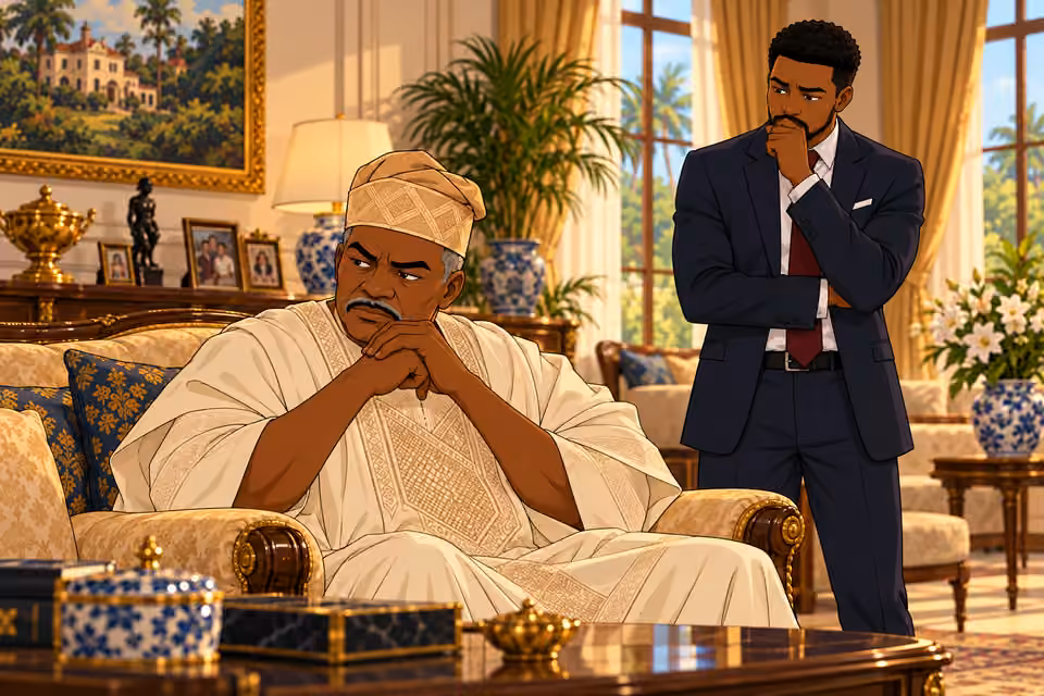 Jude worries about scandal while Chief Tunde responds with unexpected acceptance.