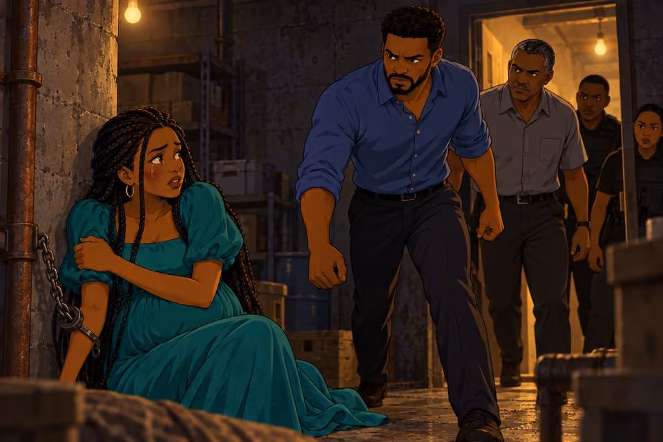 Shina and the officers find Amara alive in the basement.