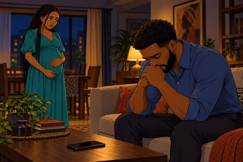 Shina recognizes that his own choices have damaged their future.