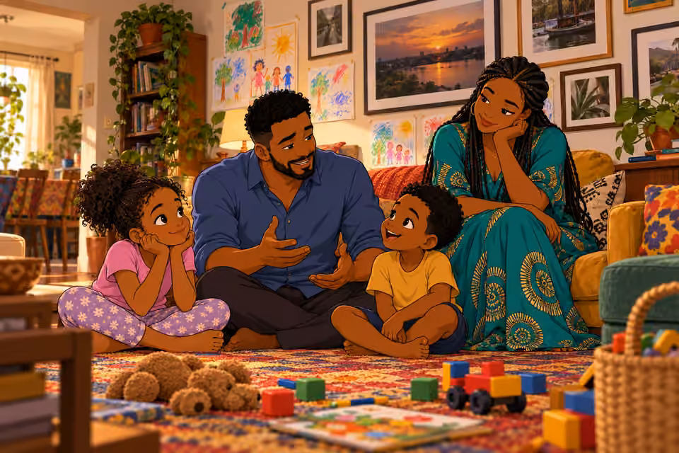 Their children grow up seeing honesty, affection and the effort to change.