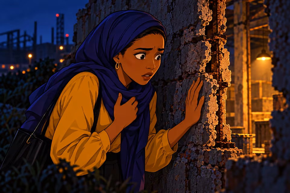 Fatima reels from the truth about her husband.