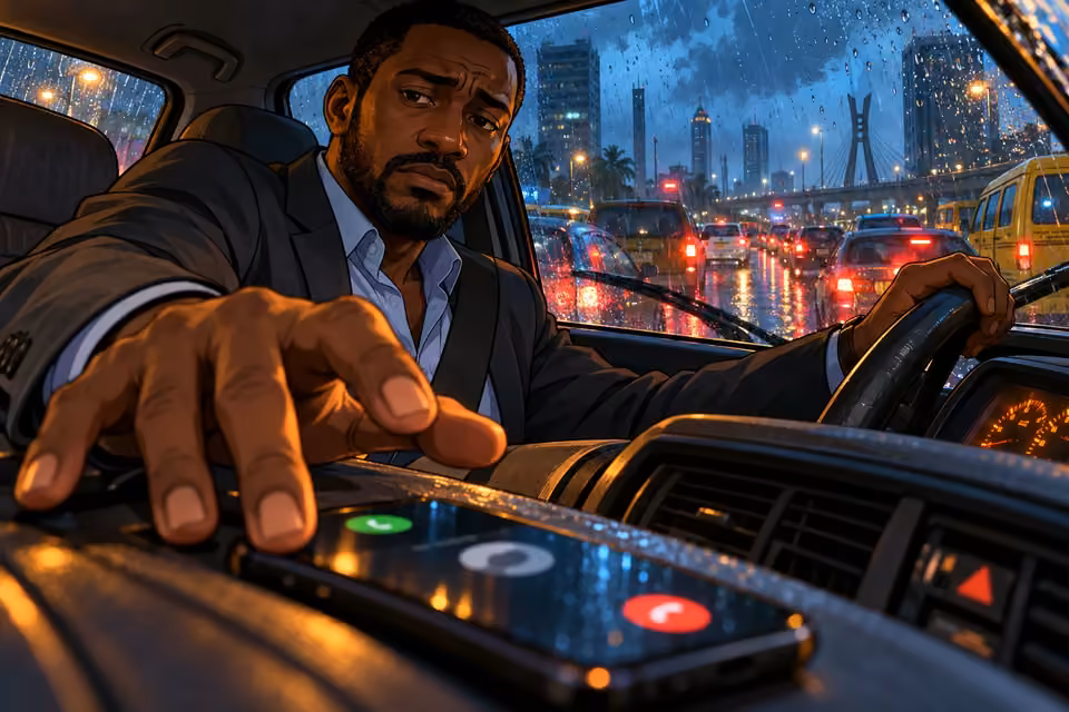 Marcus hesitates before answering the lender’s call.