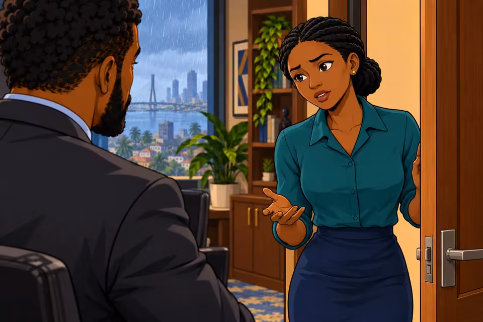 Ada explains that the visitor has offered to pay double.