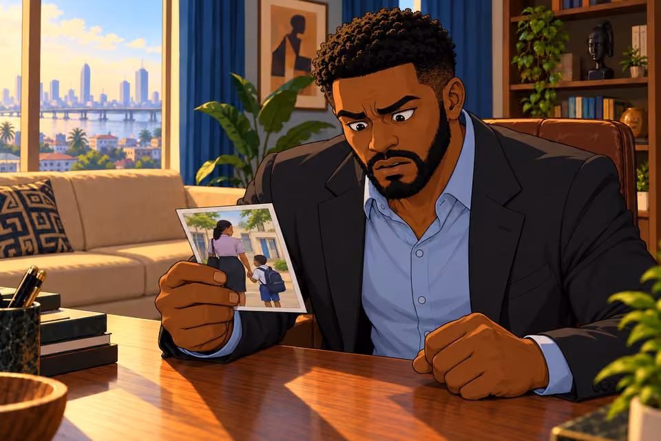 Marcus realizes the danger to his sister and nephew.