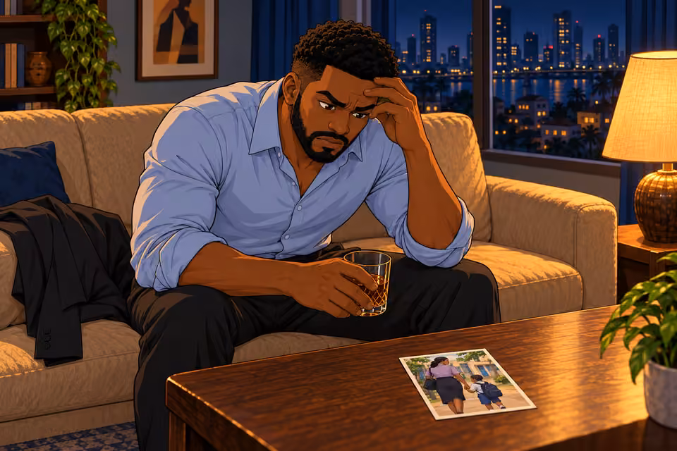 Marcus searches desperately for a way to repay the debt.
