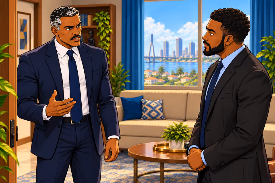 Victor presses Marcus for progress with Claire.