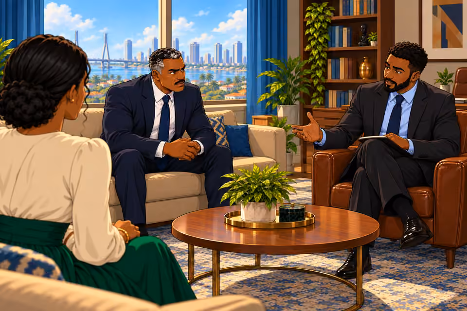 Marcus pauses the argument and asks Victor what he wants changed.
