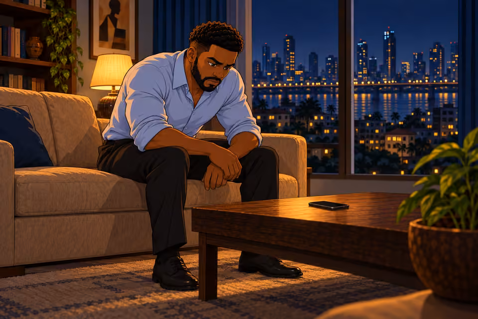 Marcus sits alone with the consequences of a wrong move.