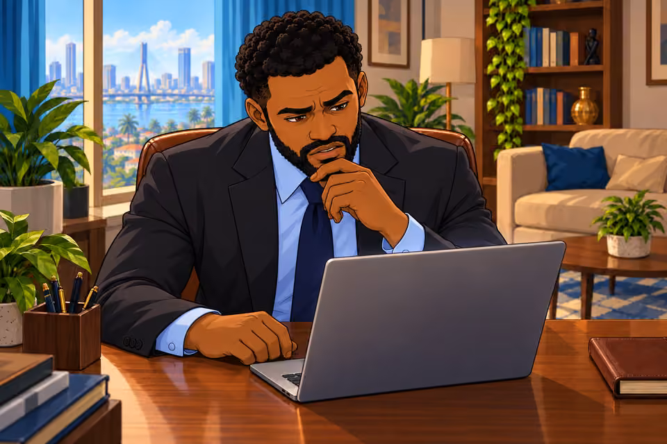 Marcus finds the public account suspiciously clean.