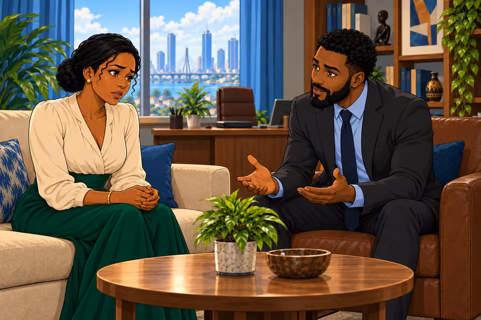 Marcus asks how seeing Daniel again has affected her.