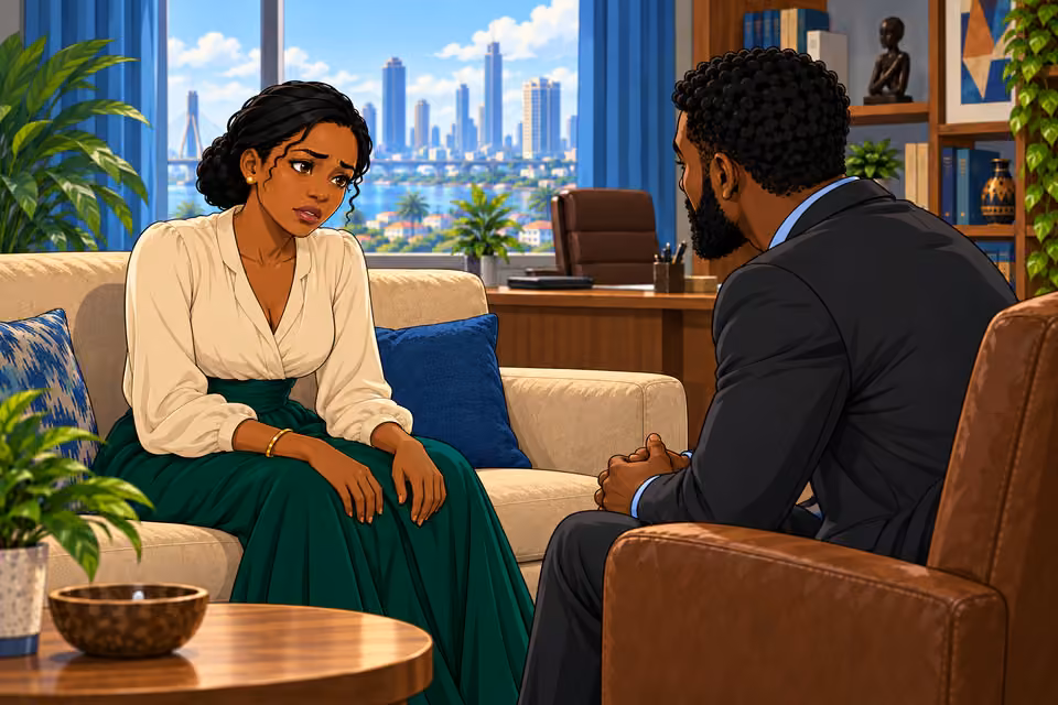 Claire voices her doubts about life after Victor.