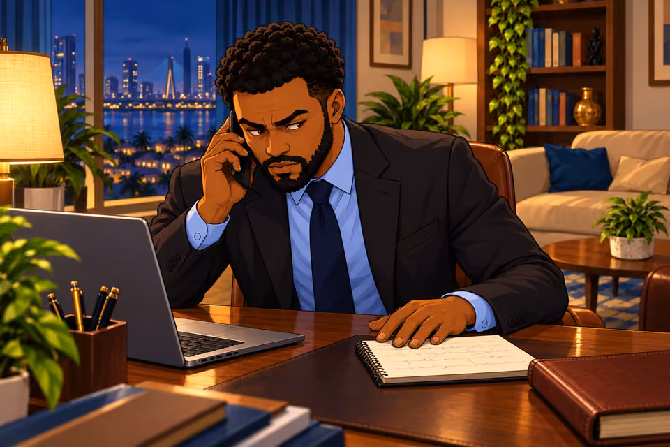 Marcus quietly calls a private investigator.