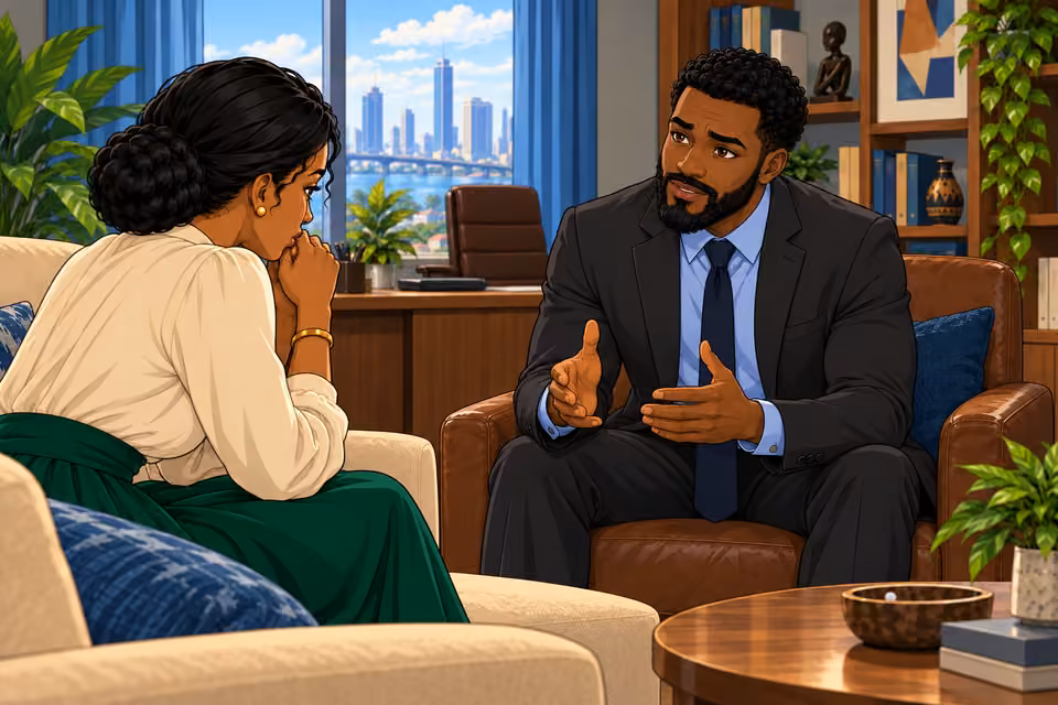 Marcus questions whether Daniel can offer the support Claire needs.