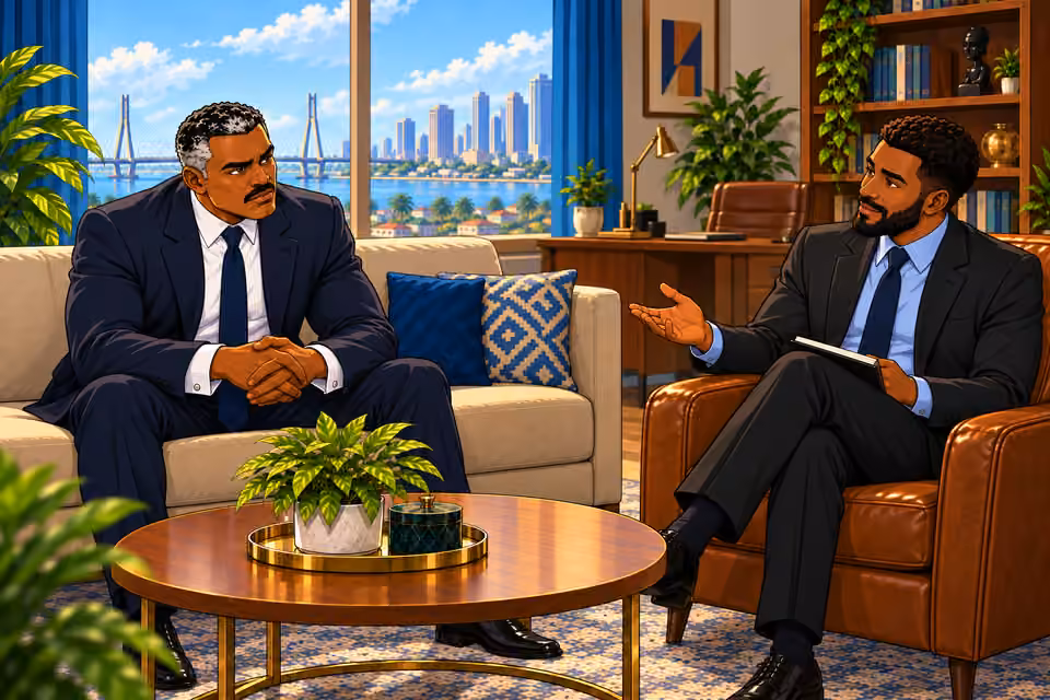 Marcus invites Victor to try explaining.