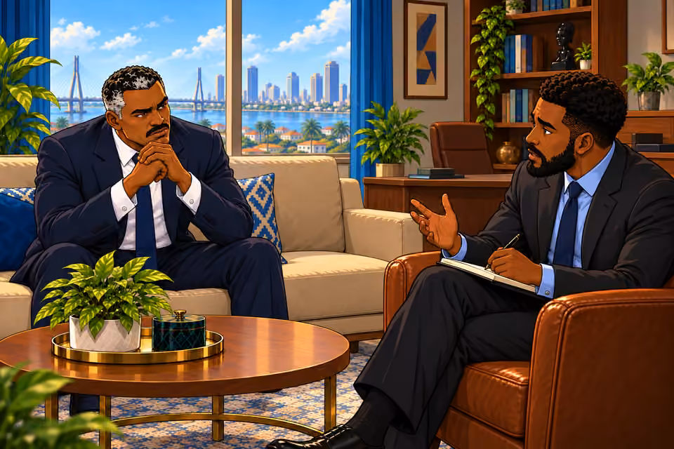 Marcus carefully responds to Victor’s fear of being watched.