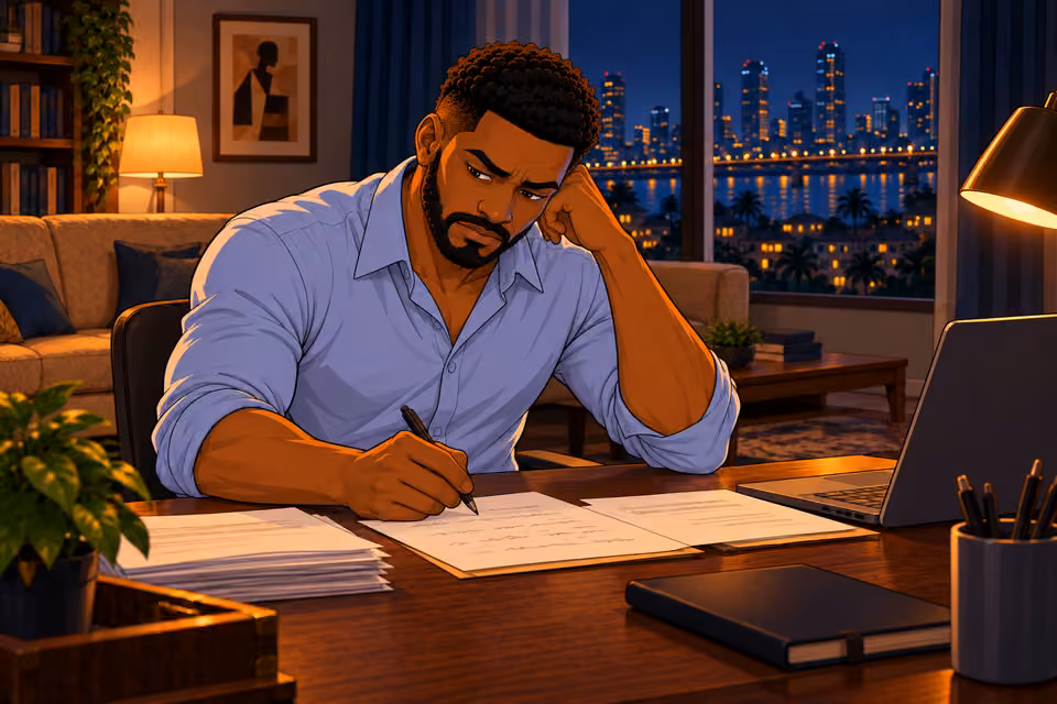 Marcus doubts that he can turn Victor against Baba Jide.