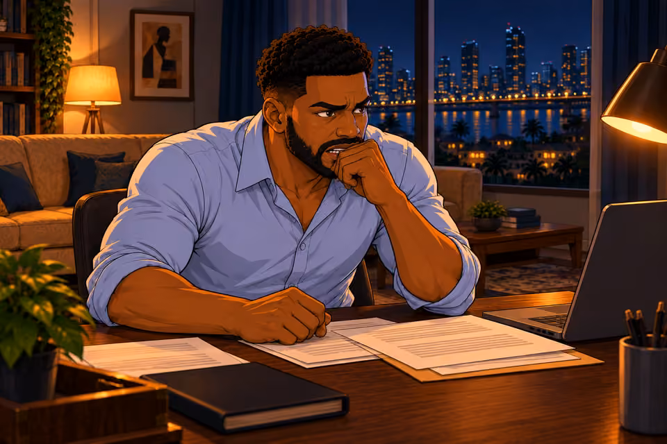 Marcus reminds himself how little time remains.