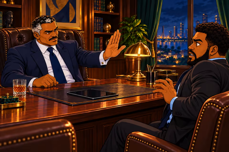 Victor stops the explanation.