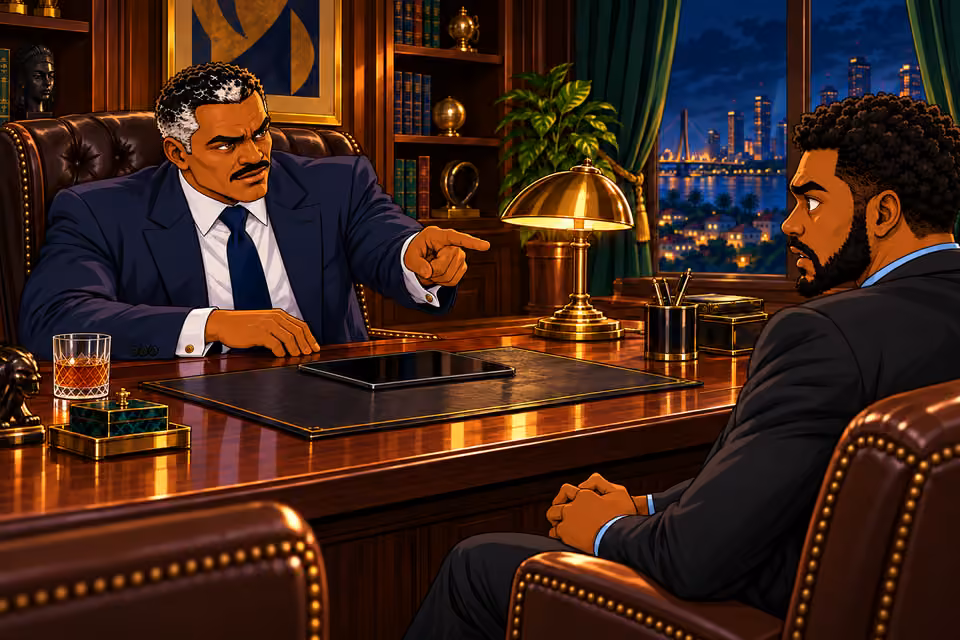 Victor dictates his terms.