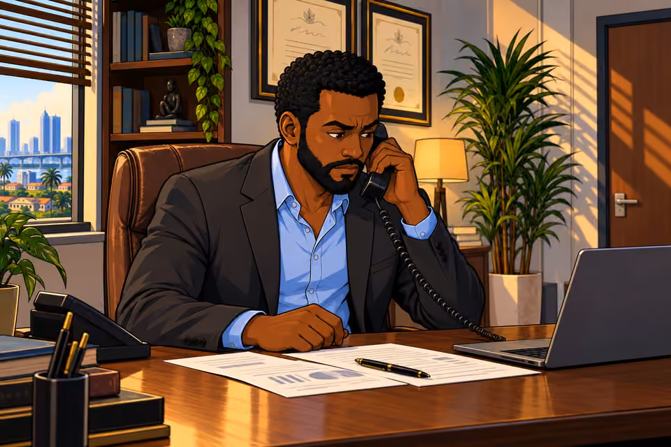 Marcus hears Claire’s urgent request to meet.