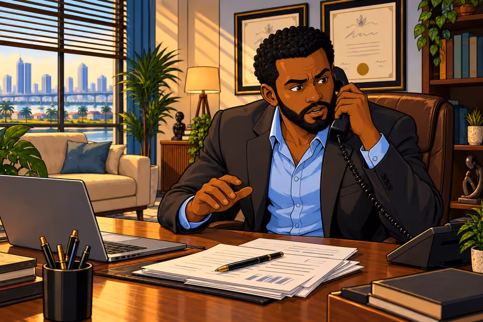 Marcus asks whether Claire is all right.