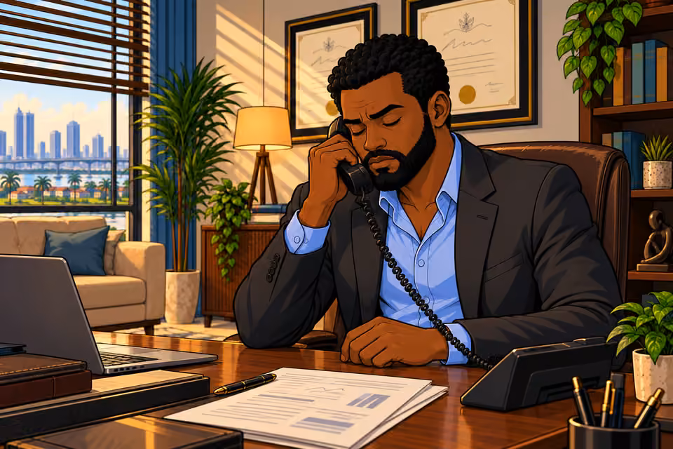 Marcus closes his eyes under the mounting pressure.