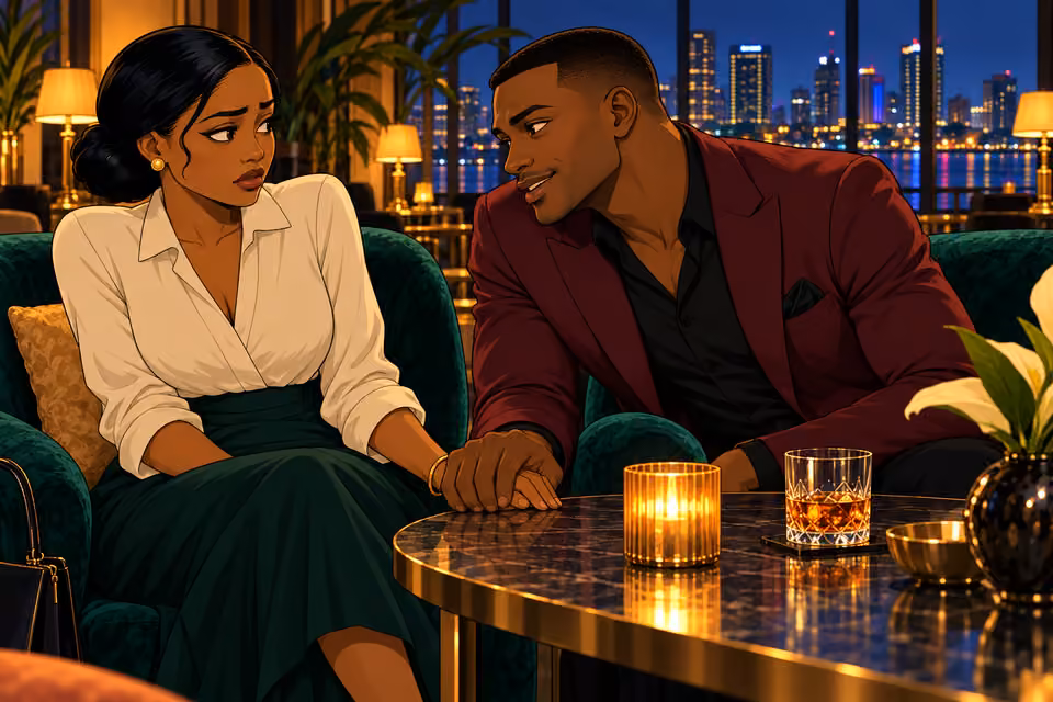 Daniel presses Claire to pursue the settlement.