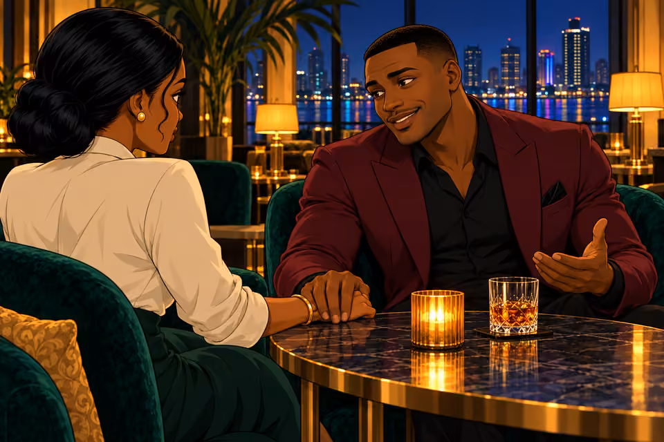 Daniel reveals his plans for the divorce money.