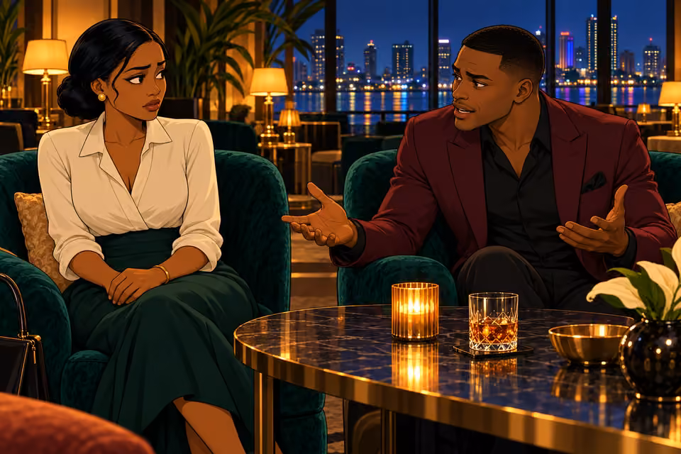 Daniel urges Claire not to question their future.