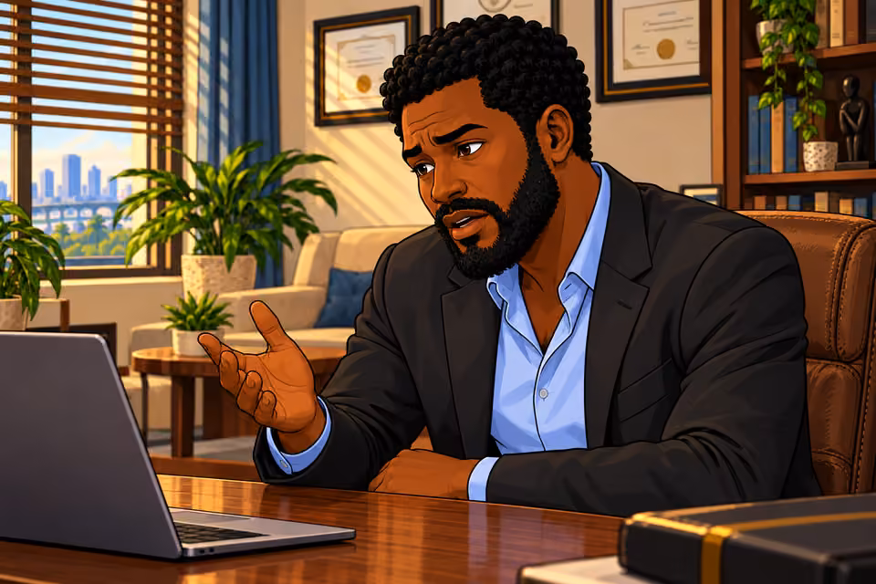 Marcus warns that desperation can distort love.