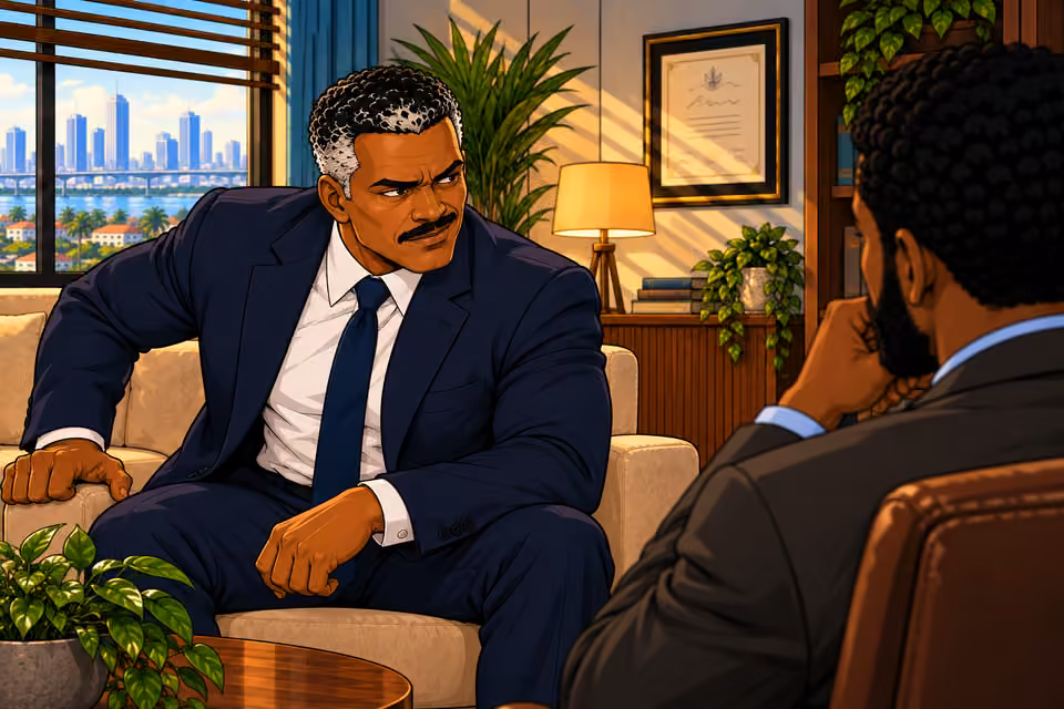 Victor turns his suspicion on Marcus.
