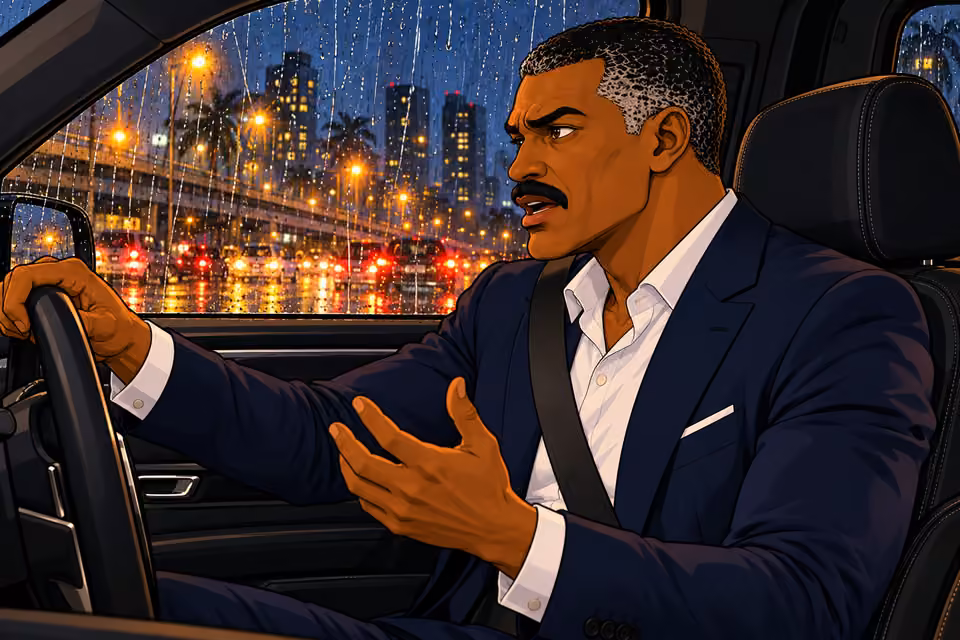 Victor begins explaining his dealings with Daniel’s father.