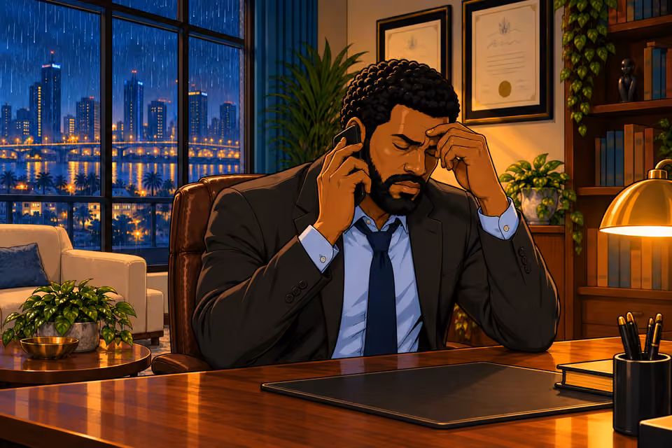 Marcus warns that Victor is watching Claire.