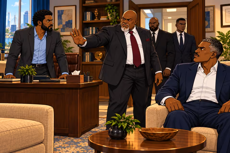 Baba Jide demands repayment and turns his attention to Victor.