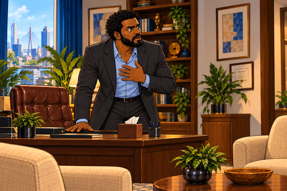Marcus realizes how dangerous Claire’s accusation is.