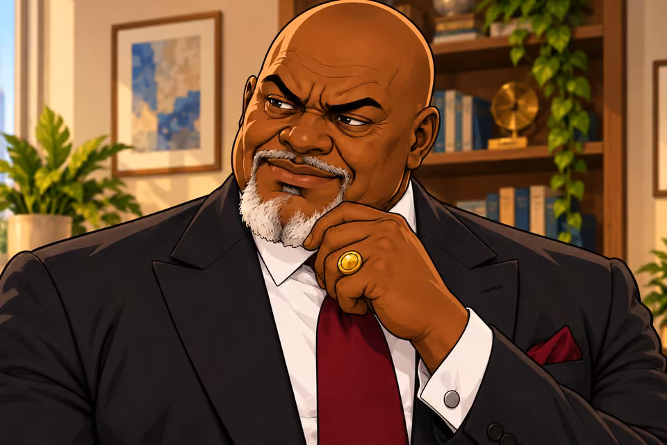 Baba Jide asks Victor whether Claire’s accusations are true.