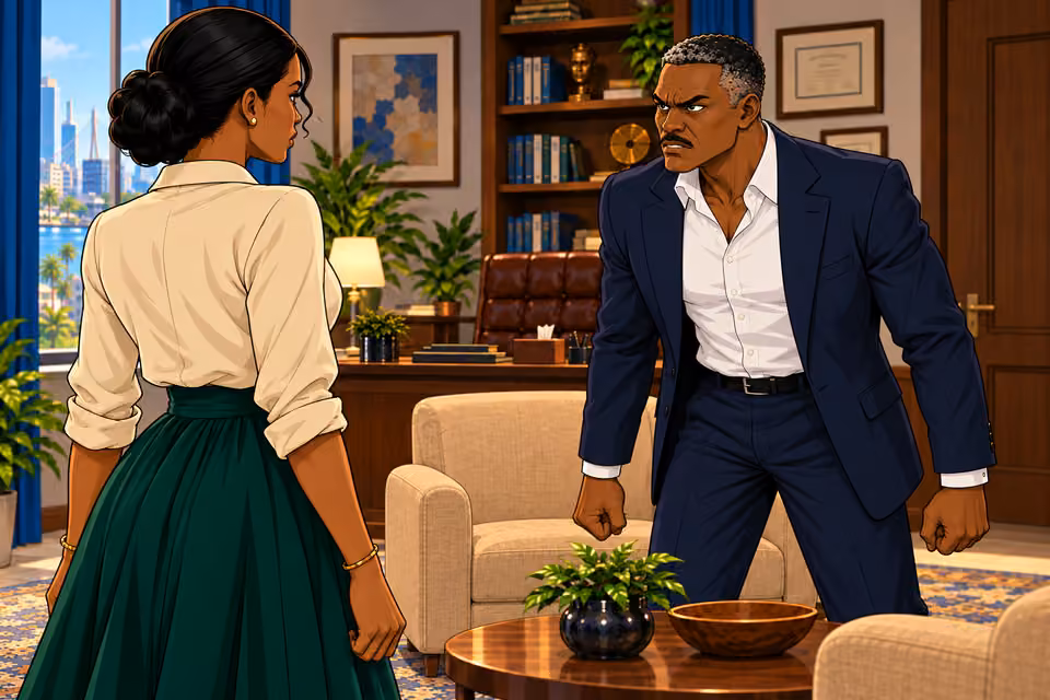 Victor warns Claire that she does not understand what she has done.