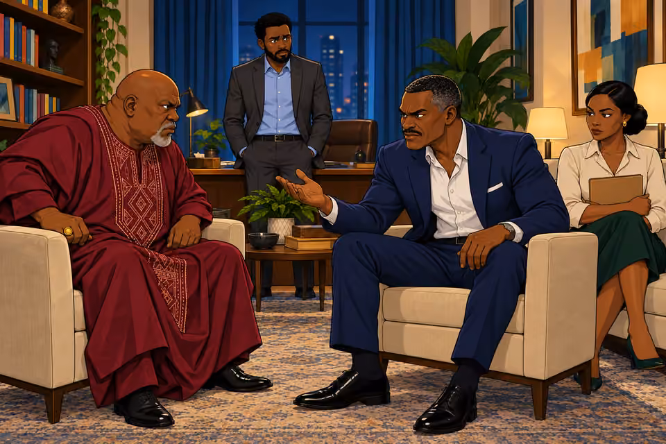 Victor dismisses Baba Jide’s claim.