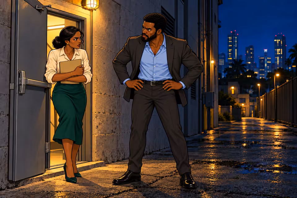 Marcus tells Claire they must disappear.