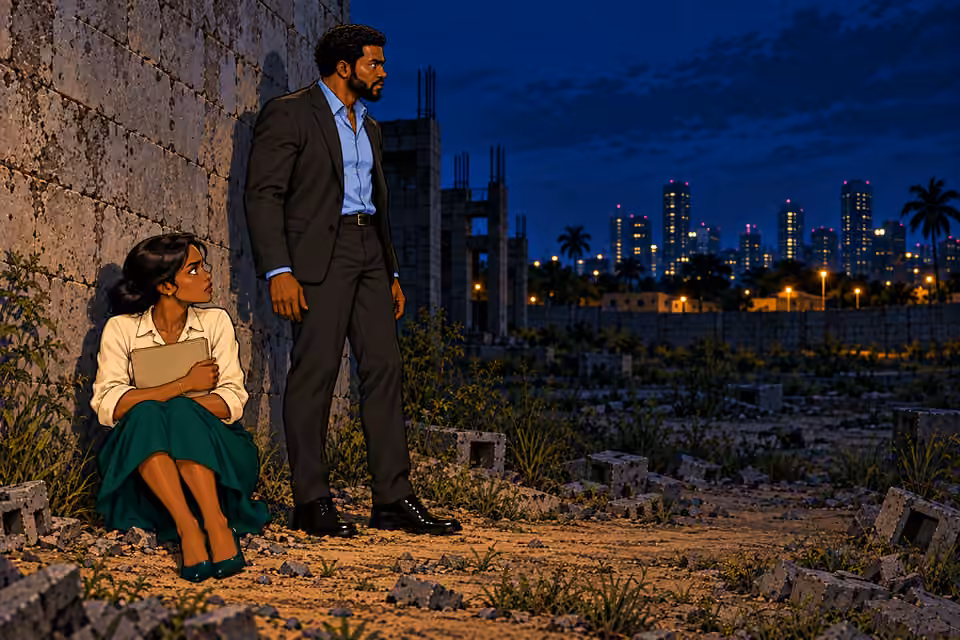 Marcus decides that they must leave Lagos and start over.