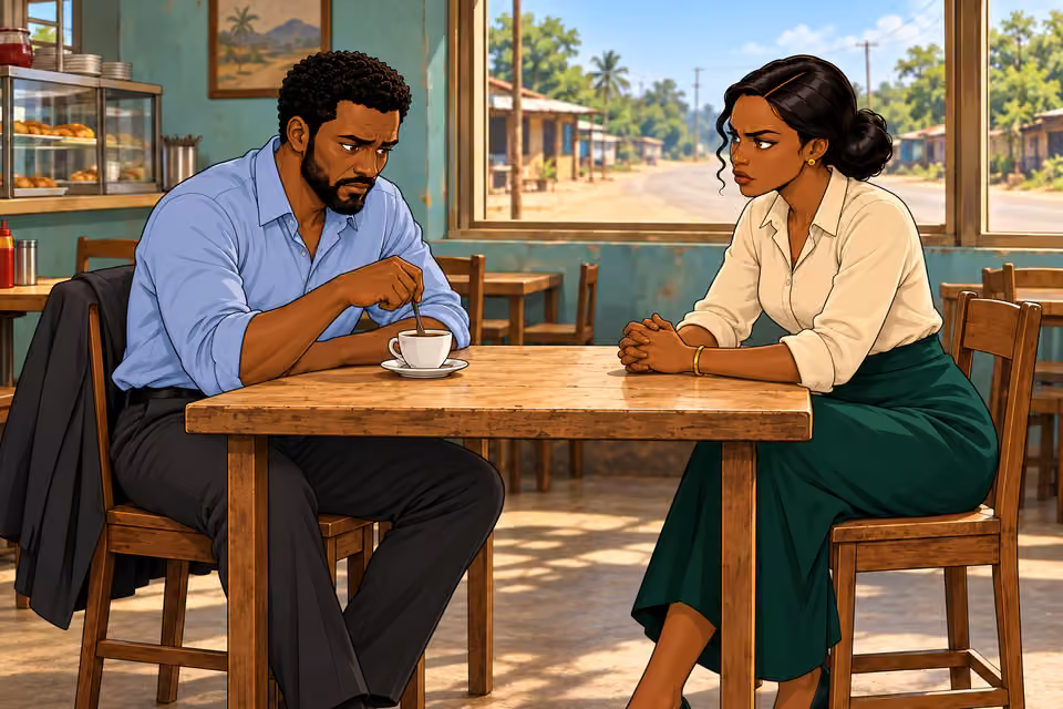 Marcus stirs his coffee and wonders whether it will ever end.