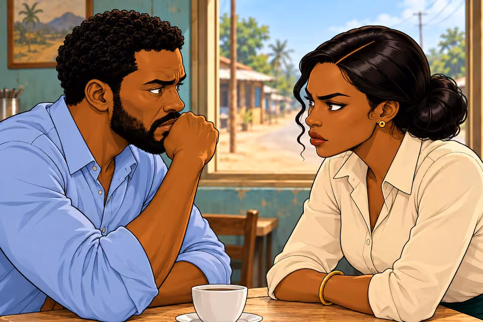 Marcus and Claire know that Baba Jide will remember them.
