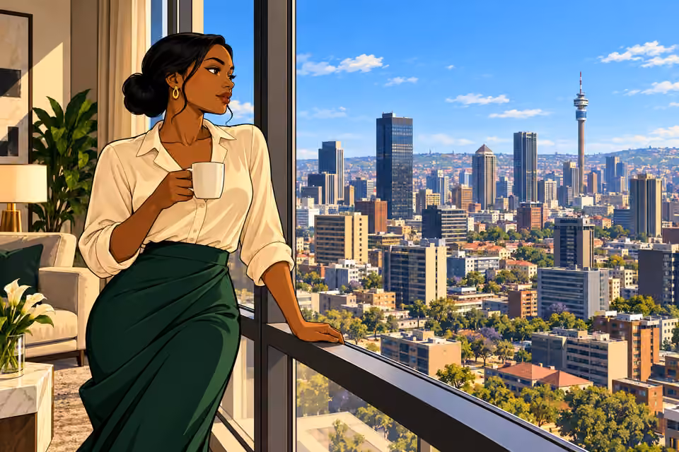 In Johannesburg, Claire can move beyond the identity she had in Lagos.