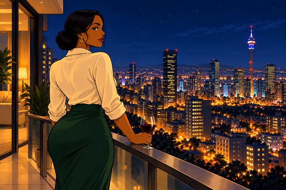 Claire studies the skyline and recognizes a new feeling within herself.