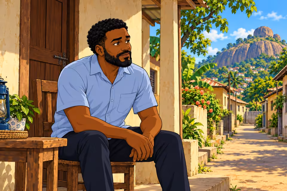 Marcus feels a fragile moment of peace.