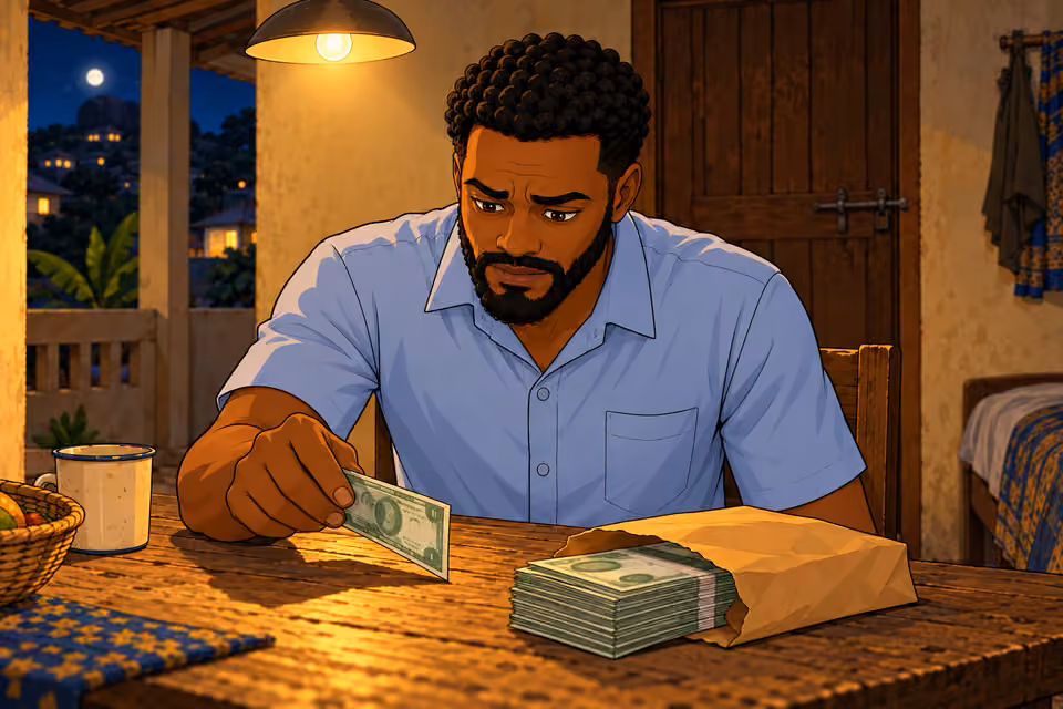 Marcus senses that the money is more than an offer.