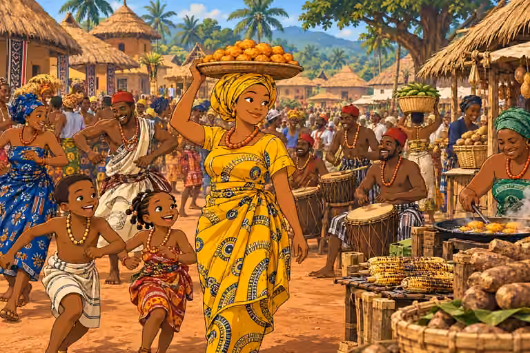 Umuahia gathers for a joyful harvest festival.