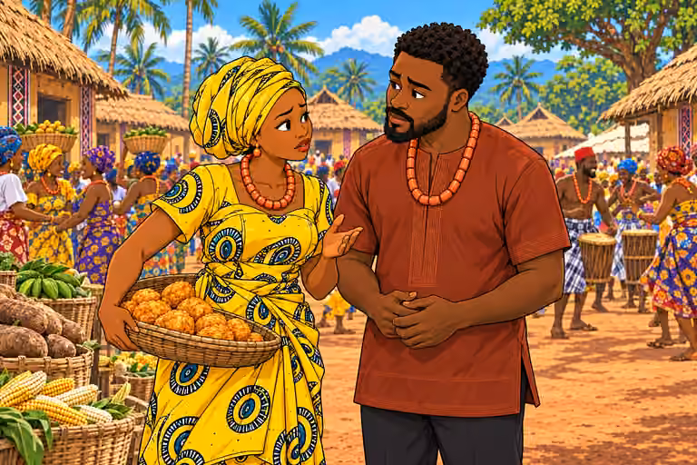 Nneka warns Uche about rumors.