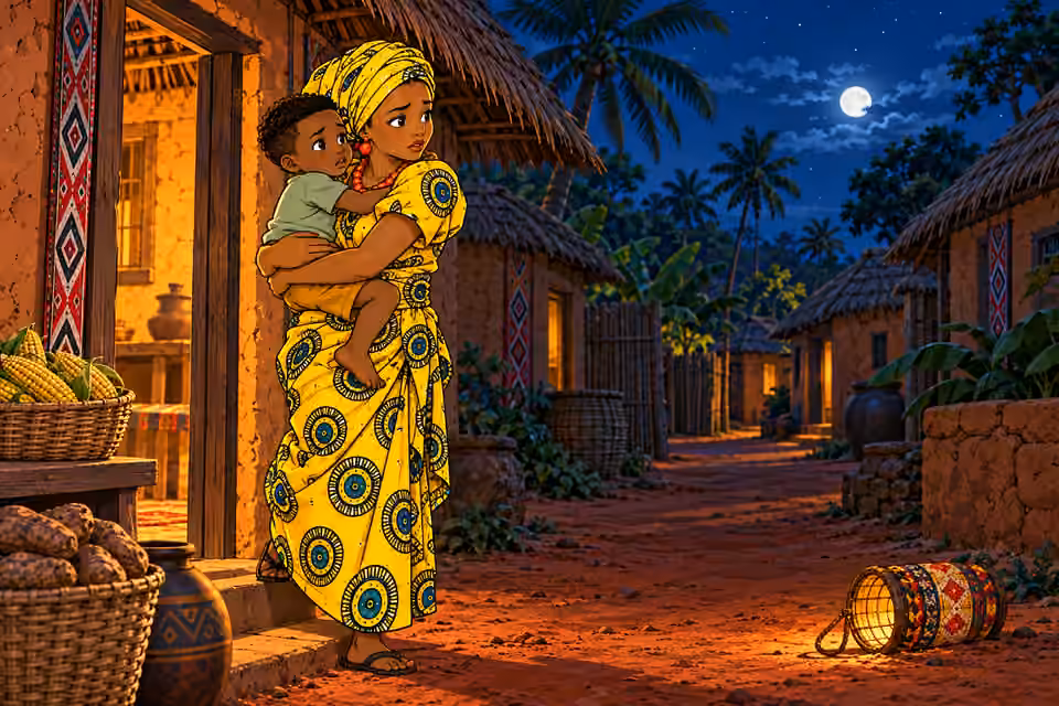 Nneka listens as the threat draws closer.
