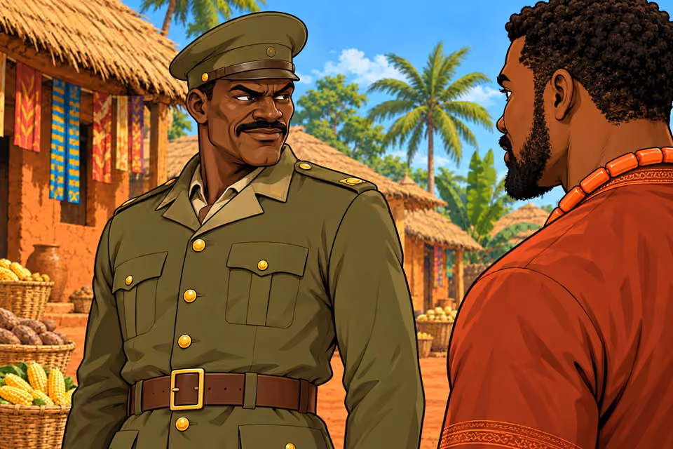 Ibrahim recognizes the man who challenged him.